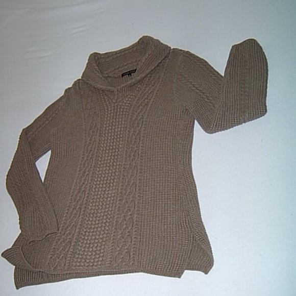 Women's Jeanne Pierre Size Med Cableknit Sweater - Picture 8 of 9